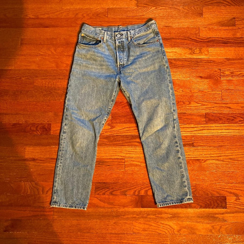 Levis Premium 501 Light Wash Jeans W30 L26 100% cotton